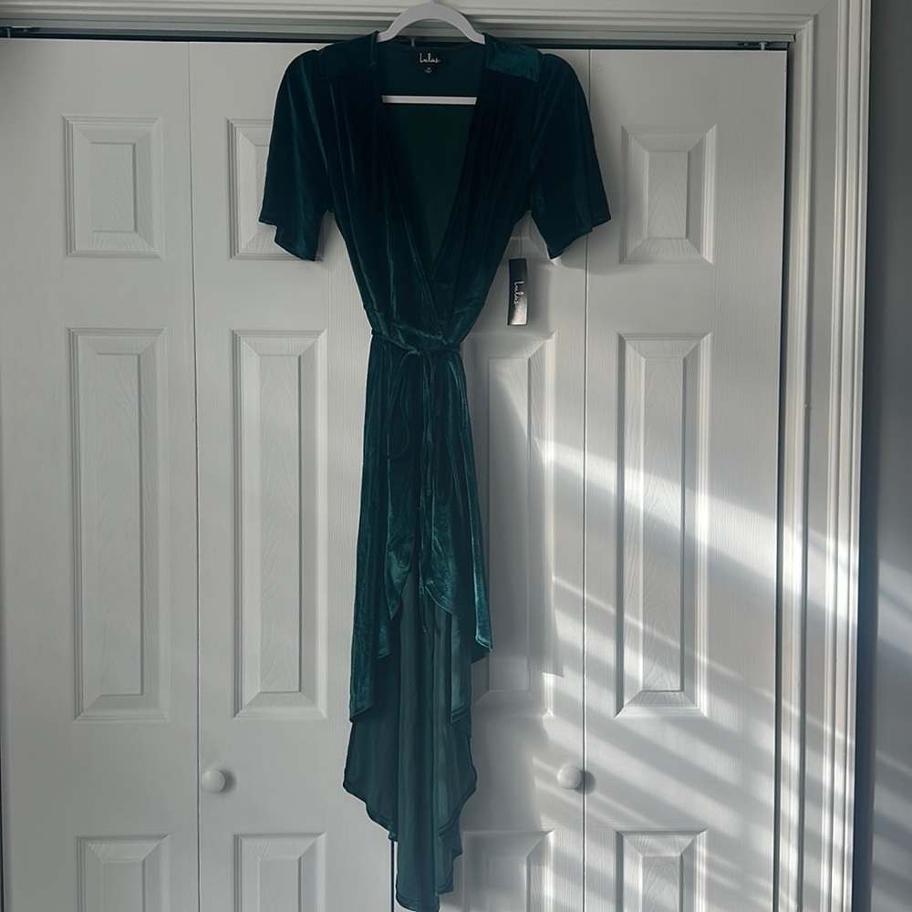 Lulus Wrap Dress NWT